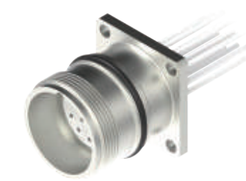 M23-雄ねじ-口金-フランジコネクタ-前面取付-RS19.8-散線式-19.15PIN