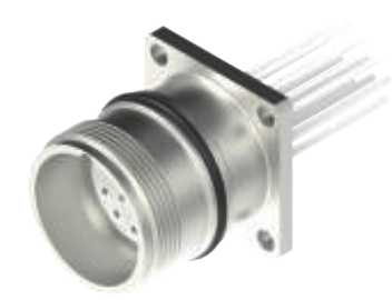 M23-雄ねじ-口金-フランジコネクタ-前面取付-RS19.8-散線式-19PIN