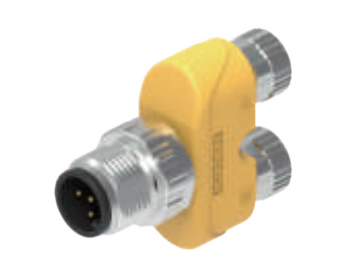 M12回転M8-YV型分岐器-防振後退防止-3/4 Pin