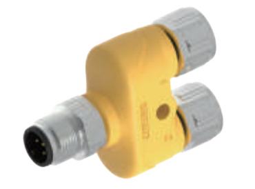 M12-YW型分岐器-防振後退防止-3/4/5 Pin