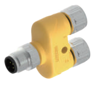 M12-YW型分岐器-防振後退防止-3/4/5 Pin