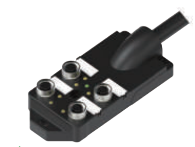 M12-4スプリットスプリットボックス-単信号-直出線式