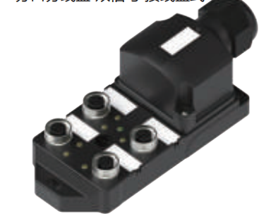 M12-4スプリットスプリットボックス-デュアル信号-配線ボックス