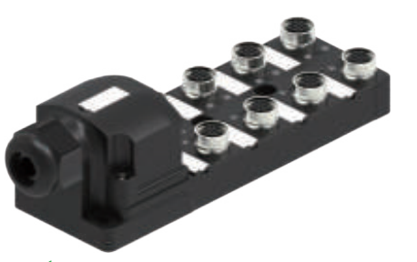 M12-8スプリットスプリットボックス-単信号-配線ボックス