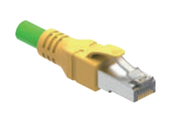 RJ45 S-プレキャストコネクタ-シールドタイプ-ProfiNet-4 PIN