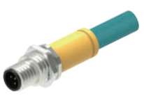 M12フランジA-CODE針-後付け-プレキャスト式-Ethernet/IP-8 PIN