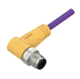 M12コーナーニードル-profibus-DP-プレキャストコネクタ-防振後退止め