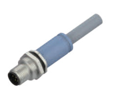 M12ピン-プレキャストフランジコネクタ-後付け-DeviceNetケーブル