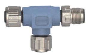 M12 DeviceNet T型分岐器-防振後退防止