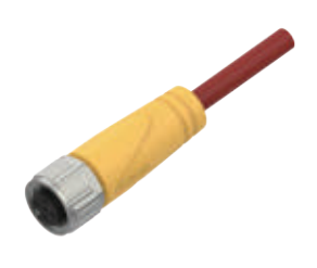 M12口金-CC-Linkケーブル-プレキャストコネクタ-防振後退防止