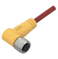 M12コーナータップ-CC-Link-ケーブル-プレキャストコネクタ-防振後退防止