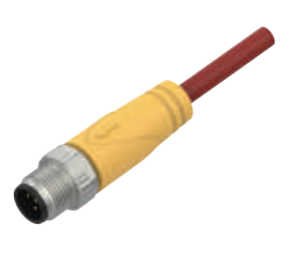 M12ピン-CC-Linkケーブル-プレキャストコネクタ-防振後退防止