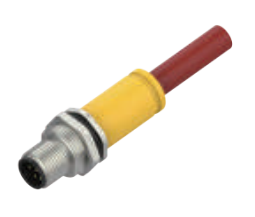 M12ピン-プレキャストフランジコネクタ-後付け-CC-Linkケーブル