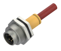 7/8」針-プレキャストフランジコネクタ-後付け-CC-Linkケーブル-4/6 PIN