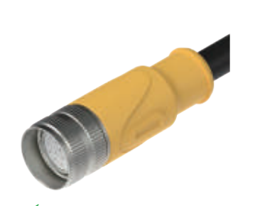 M 23-雌ねじ-口金-プレキャストコネクタ-12.11+12 PIN