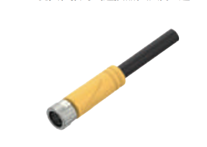 M 8-口金-プレキャストコネクタ-防振後退防止-3+4+5+6 PIN