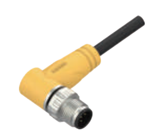 M 12-コーナーニードル-プレキャストコネクタ-防振後退防止-シールド-4+5 PIN