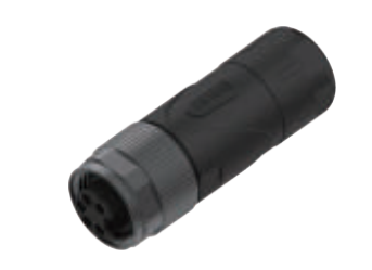 7+8“-孔头-现场可接线式连接器-塑料外壳-铸铝螺母-3+4+5+6PIN