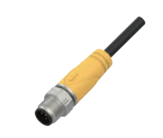 M 12-針-プレキャストコネクタ-防振後退防止-シールド-4+5 PIN