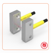 光ファイバセンサ-平板支持型-光ファイバ素子-対射