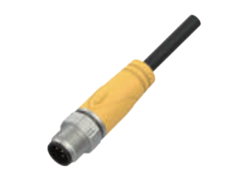 M 12-針-プレキャストコネクタ-防振後退防止-シールド-2+3+4+4.5+5 PIN