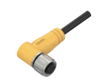 M 12-コーナータップ-プレキャストコネクタ-防振後退防止-シールド-4+5 PIN