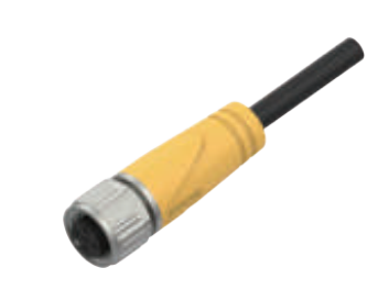 M 12-口金-プレキャストコネクタ-防振後退防止-シールド-17 PIN